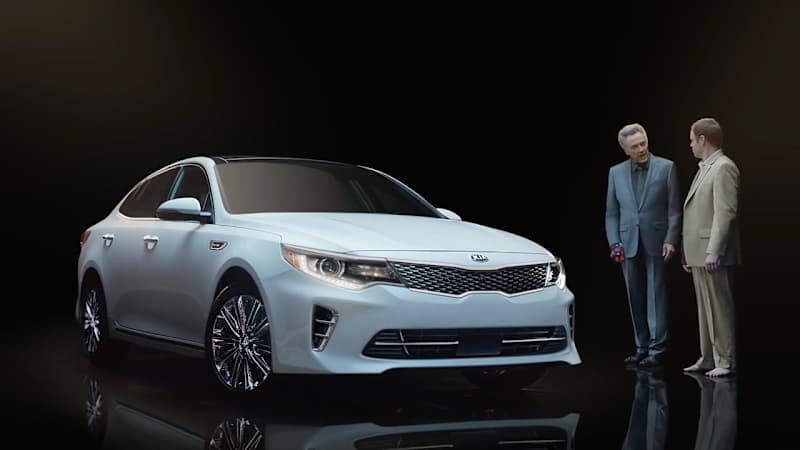 Kia's Super Bowl ad parks the Optima in a Walken closet